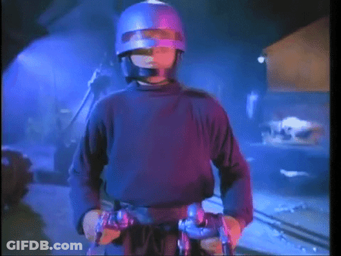 Robocop Kid Toy GIF