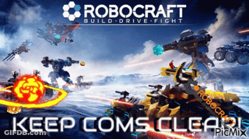 Robocraft Build Drive Fight Keep Coms Clear GIF