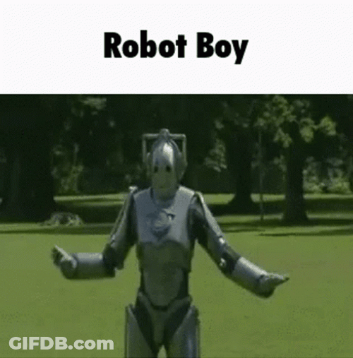 Robot Boy Robot Dance GIF