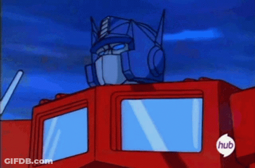 Robot Cartoon Saying Hub GIF
