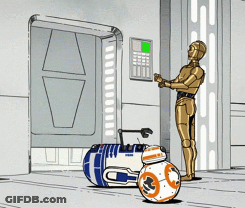 Robot Drawing With Droid GIF