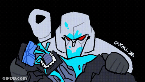 Robot Drawing With Name XML GIF