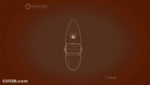 Robot Drawing With P-Body Label GIF