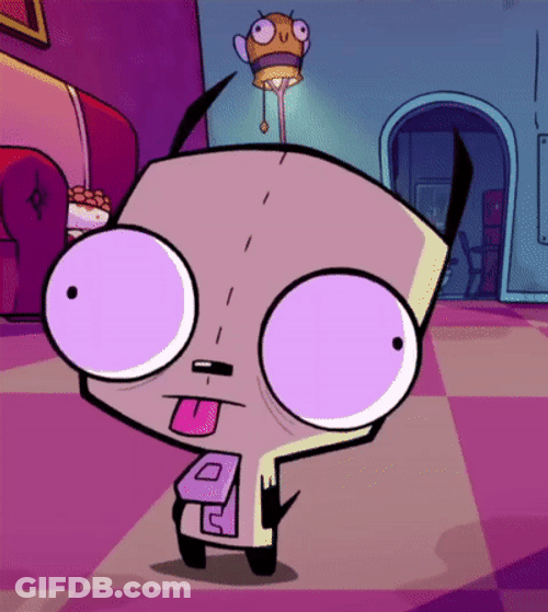 Robot Dress As Gir GIF