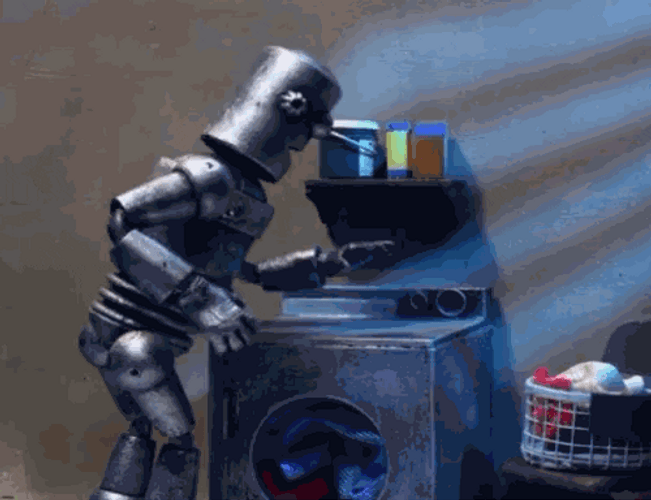 Robot Dry Hump Moves GIF