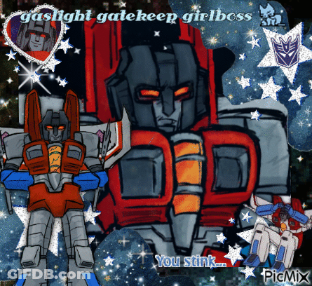 Robot Gaslight Gatekeep Girlboss GIF