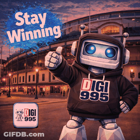 Robot Giving Thumbs Up In Digi 995 Hoodie GIF