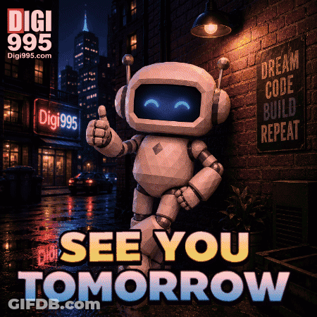 Robot Giving Thumbs Up See You Tomorrow GIF