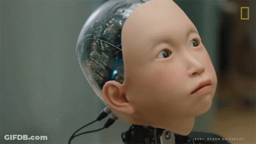 Robot Head Isuki Osaka University GIF