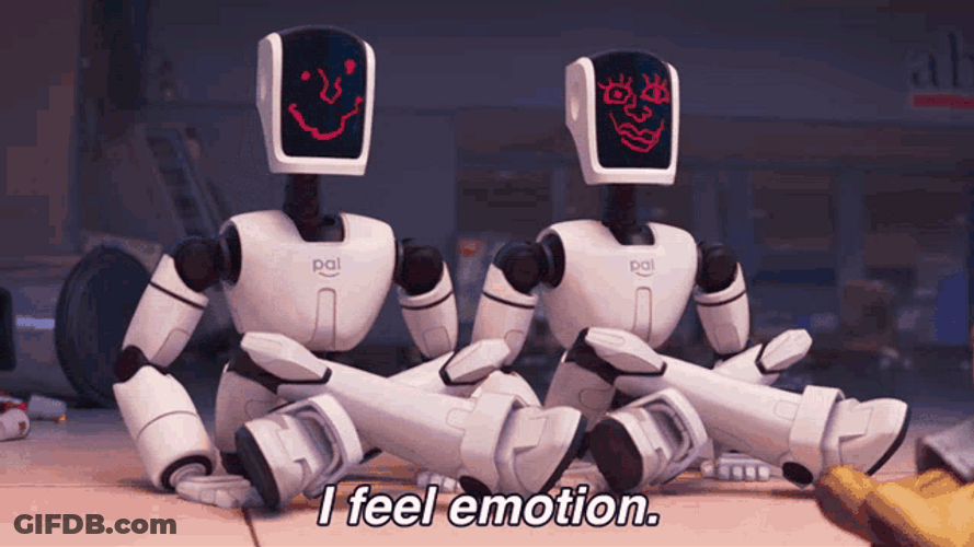 Robot I Feel Emotion GIF