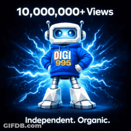 Robot In Digi 995 Hoodie GIF