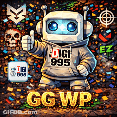 Robot In Digi 995 Hoodie Thumbs Up GIF