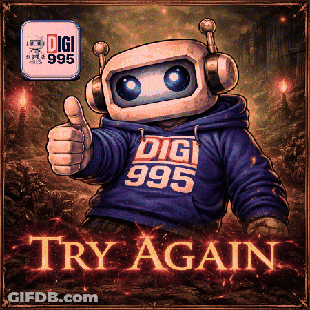 Robot In Hoodie Dig 995 Poster GIF