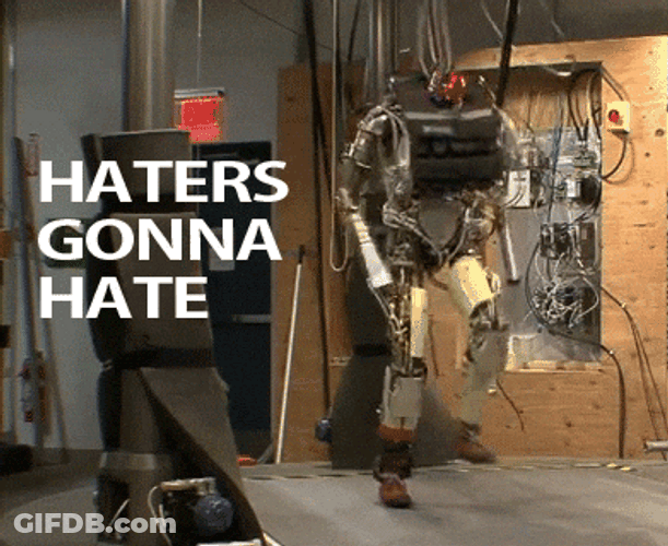 Robot In Process Haters GIF
