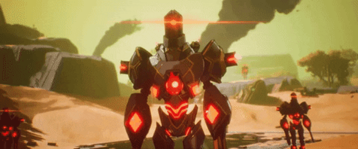 Robot In War GIF
