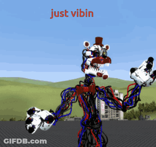 Robot Just Vibin GIF