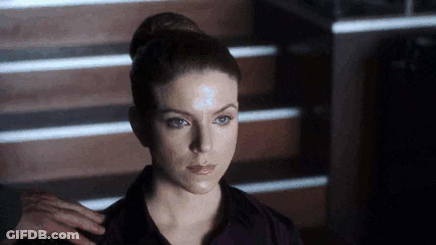 Robot Lady Look GIF