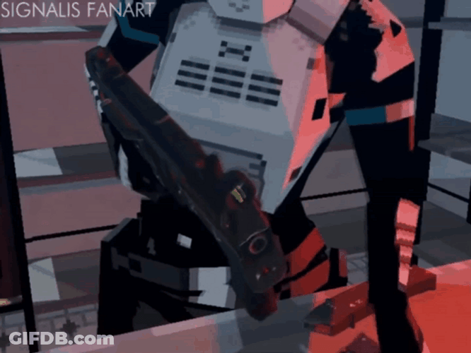 Robot Loading Gun GIF