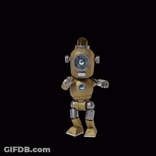 Robot Low Poly GIF