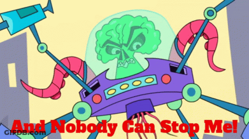 Robot Saying And Nobody Can Stop Me GIF