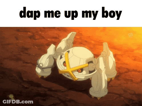 Robot Saying Dap Me Up My Boy GIF