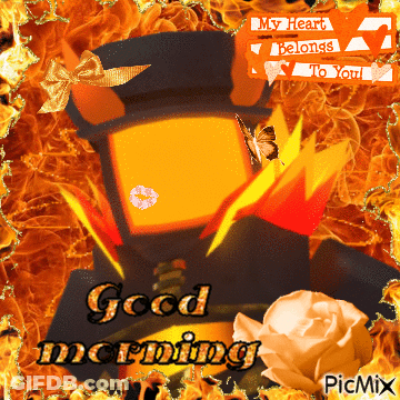 Robot Saying Good Morning GIF