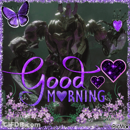Robot Saying Good Morning GIF