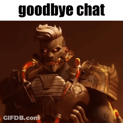 Robot Saying Goodbye Chat GIF