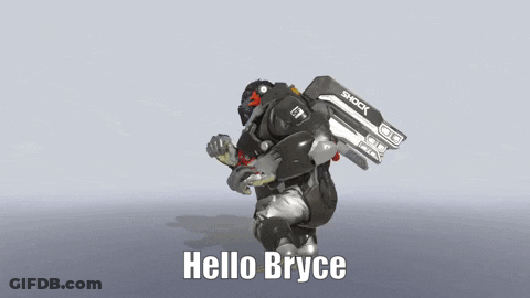 Robot Saying Hello Bryce GIF