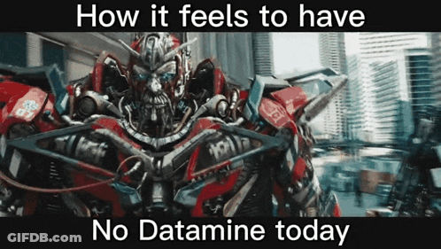 Robot Saying How It Feels To Have No Datamine Today GIF