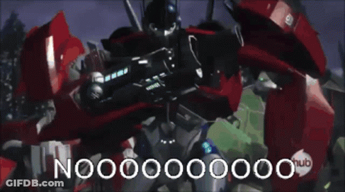 Robot Saying Nooo GIF