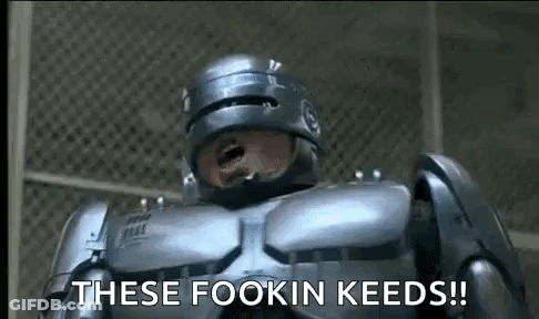 Robot Saying These Fook In Keeds GIF