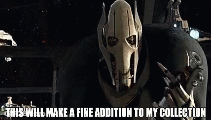 Robot Saying This Will Make A Fine Addition To My Collection GIF
