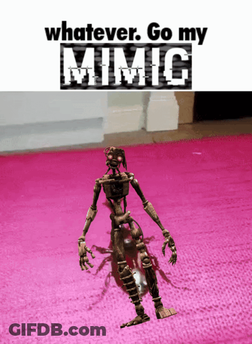Robot Saying Whatever Go My Mimic GIF