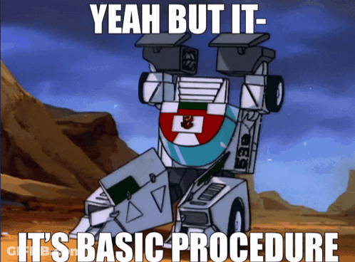 Robot Saying Yeah But It GIF