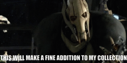 Robot This Will Make A Fine Addition To My Collection GIF