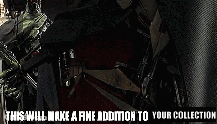 Robot This Will Make A Fine Addition To Your Collection GIF