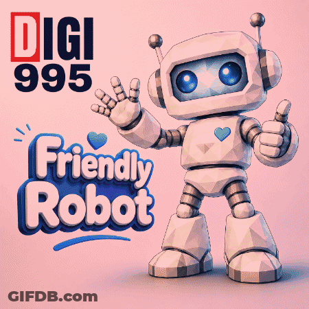 Robot Thumbs Up Friendly Robot Sign GIF