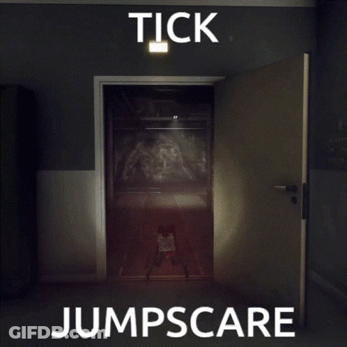 Robot Tick Jumpscare GIF