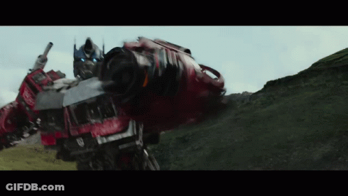 Robot Train Going Down A Hill GIF