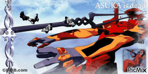 Robot With Asuka Is Dead GIF
