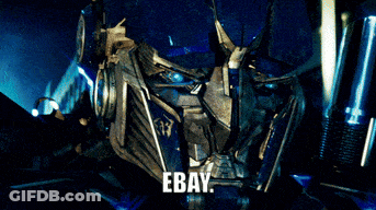 Robot With EBay Logo GIF