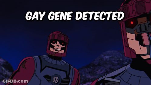 Robot With Gay Gene Detected GIF
