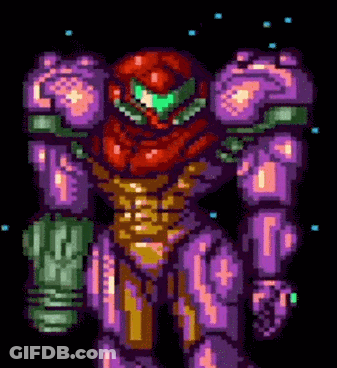 Robot With Green Eyes Holding Gun GIF