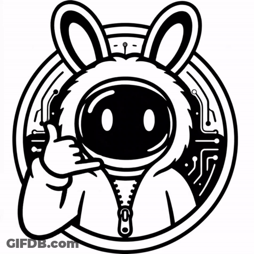 Robot With Number 3 On Chest GIF