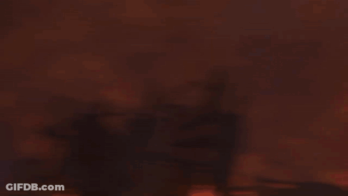 Robot With Purple Light Coming Out Of Head GIF