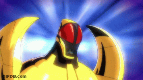 Robot With Red Head GIF