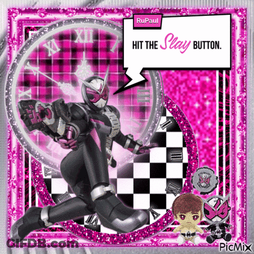 Robot With Speech Bubble Saying Hit The Stay Button GIF