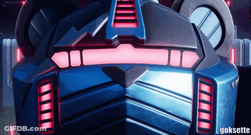 Robot With Word Goksette GIF