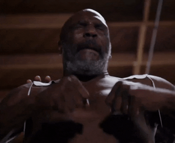 Robust Mike Tyson Chest Pump GIF